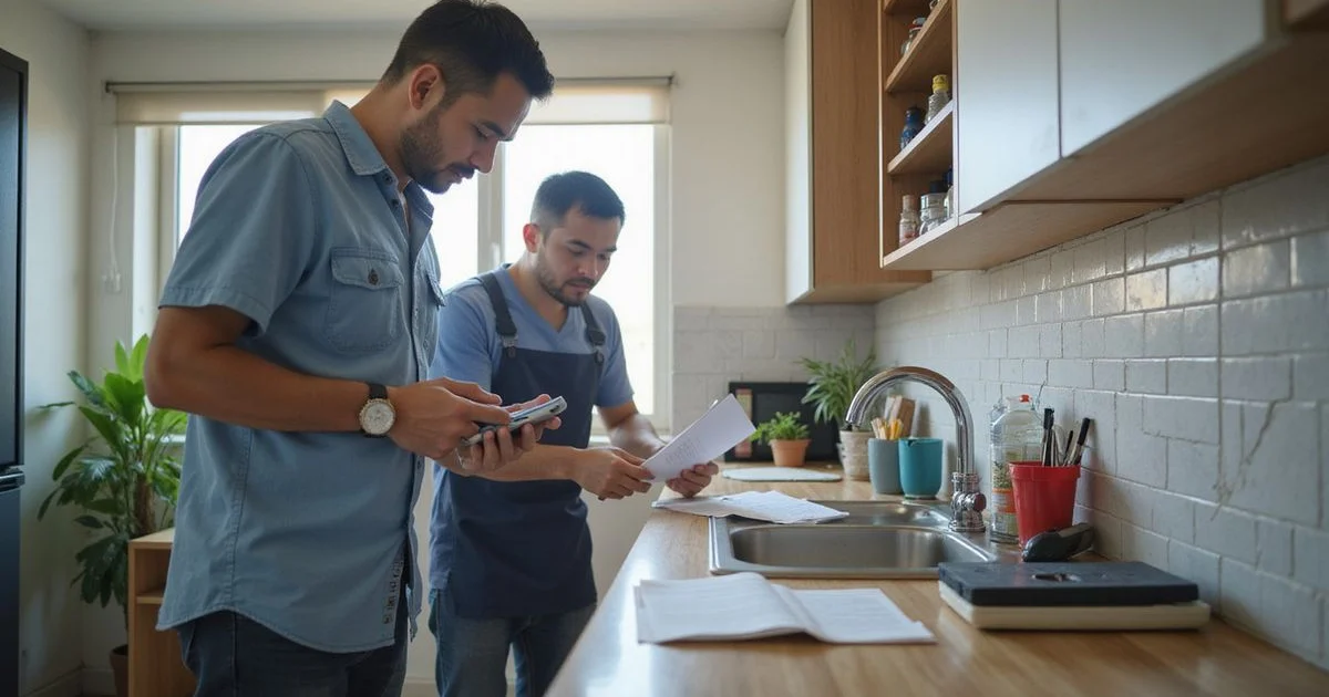 Plumbing repairs in a rented home: whose responsibility is it, landlord or tenant